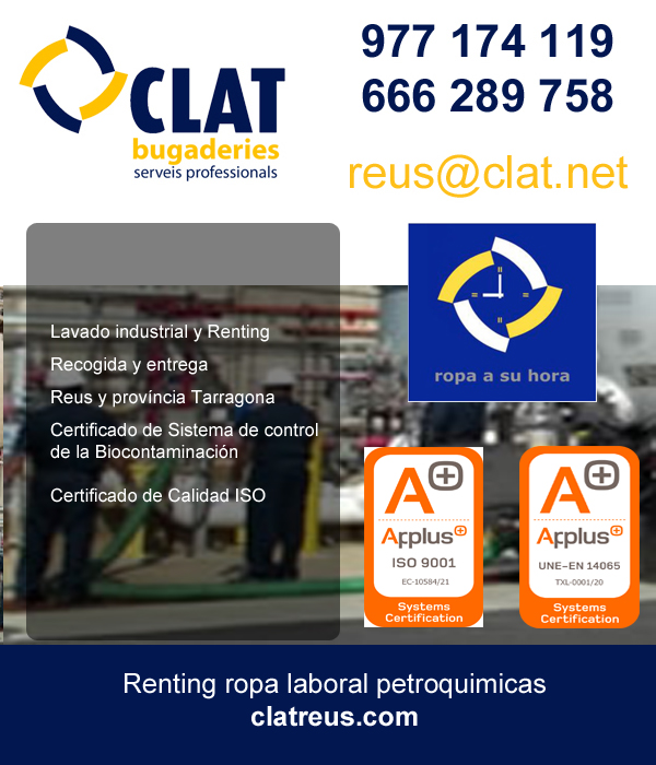Renting ropa laboral petroquimicas